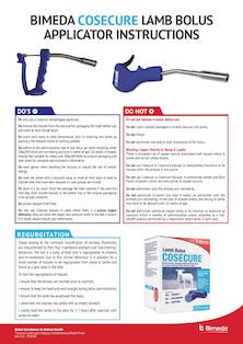 Lamb Applicator Instructions