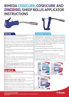 Sheep Applicator Instructions